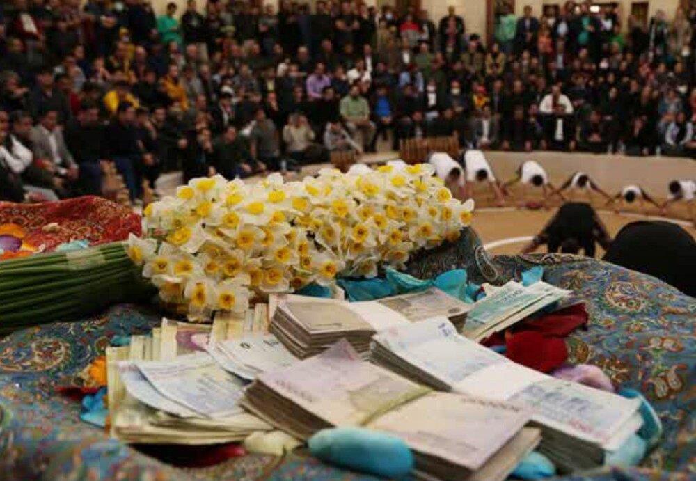 کمک دوازده میلیاردی خیرین اراکی در گلریزان زورخانه‌ای